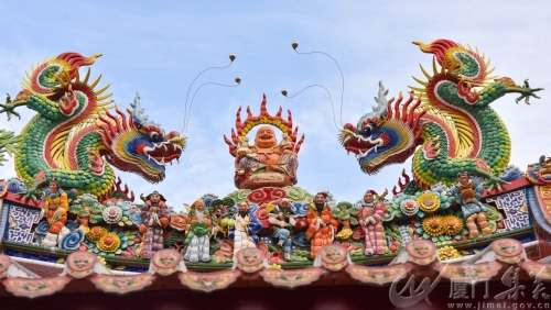 云龙岩宫建筑构件雕刻精美，龙脊凤檐。（林志杰摄影）-18.jpg
