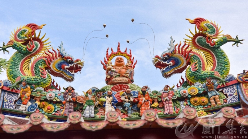 云龙岩宫建筑构件雕刻精美，龙脊凤檐。（林志杰摄影）-18.jpg