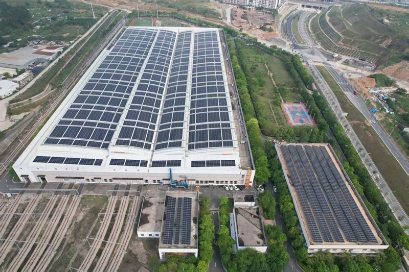 厦门北车辆段光伏项目送电成功（供图）.jpg